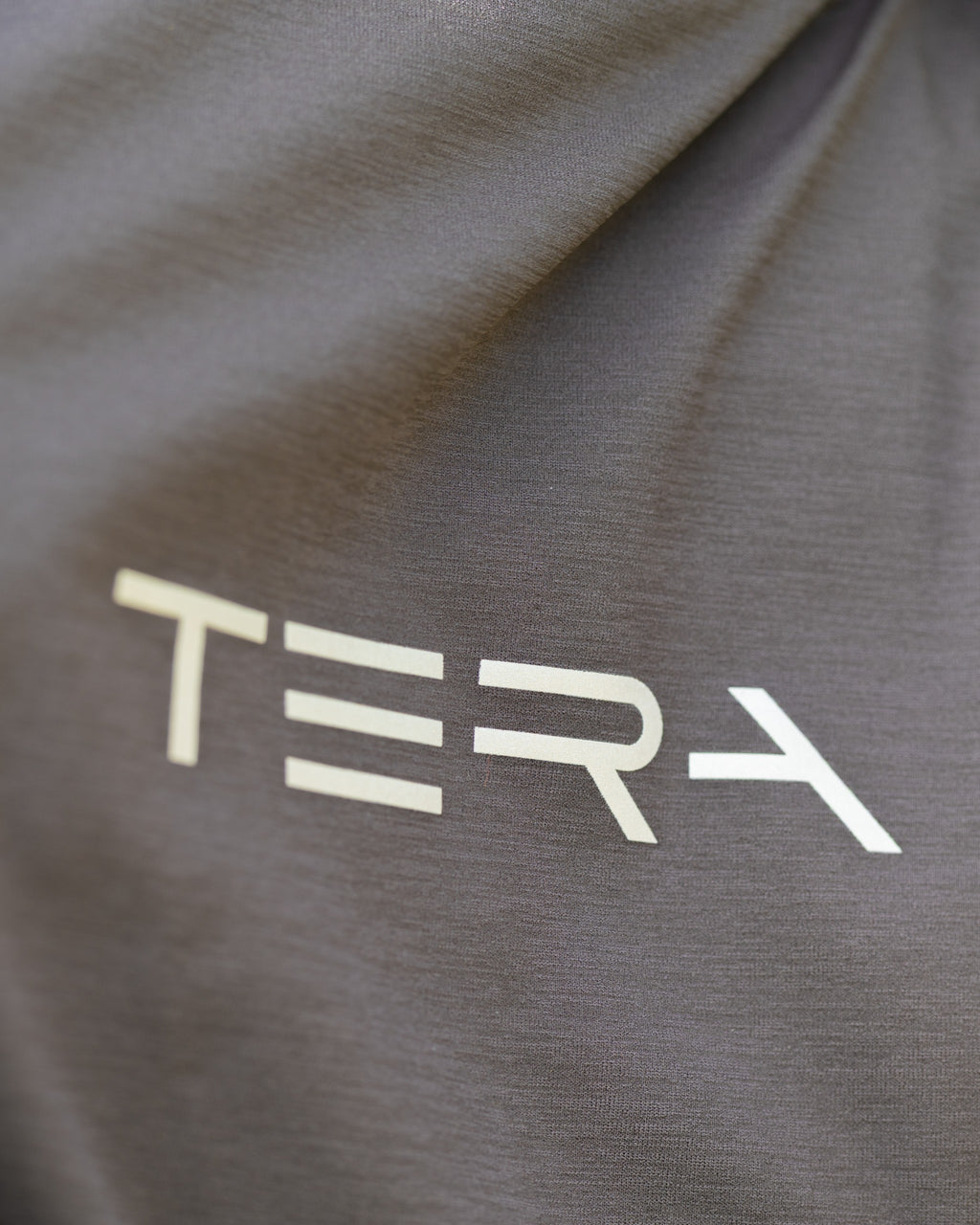 TERA　モックネックシャツ　グレー